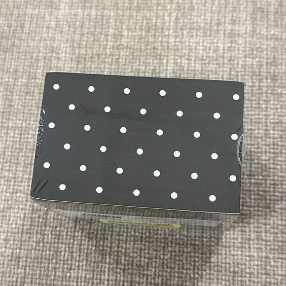 Kate Spade New York Black Dot Sticky Note Cube! - Picture 4 of 6